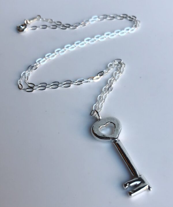 Silver Key Pendant